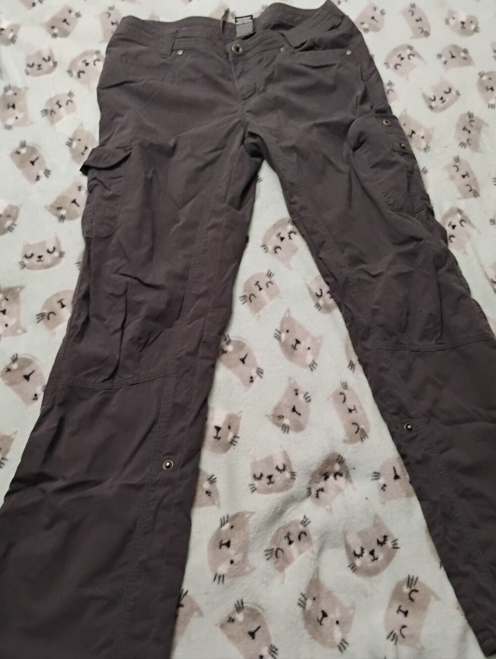 Kuhl Gray Cargo Utility Pants